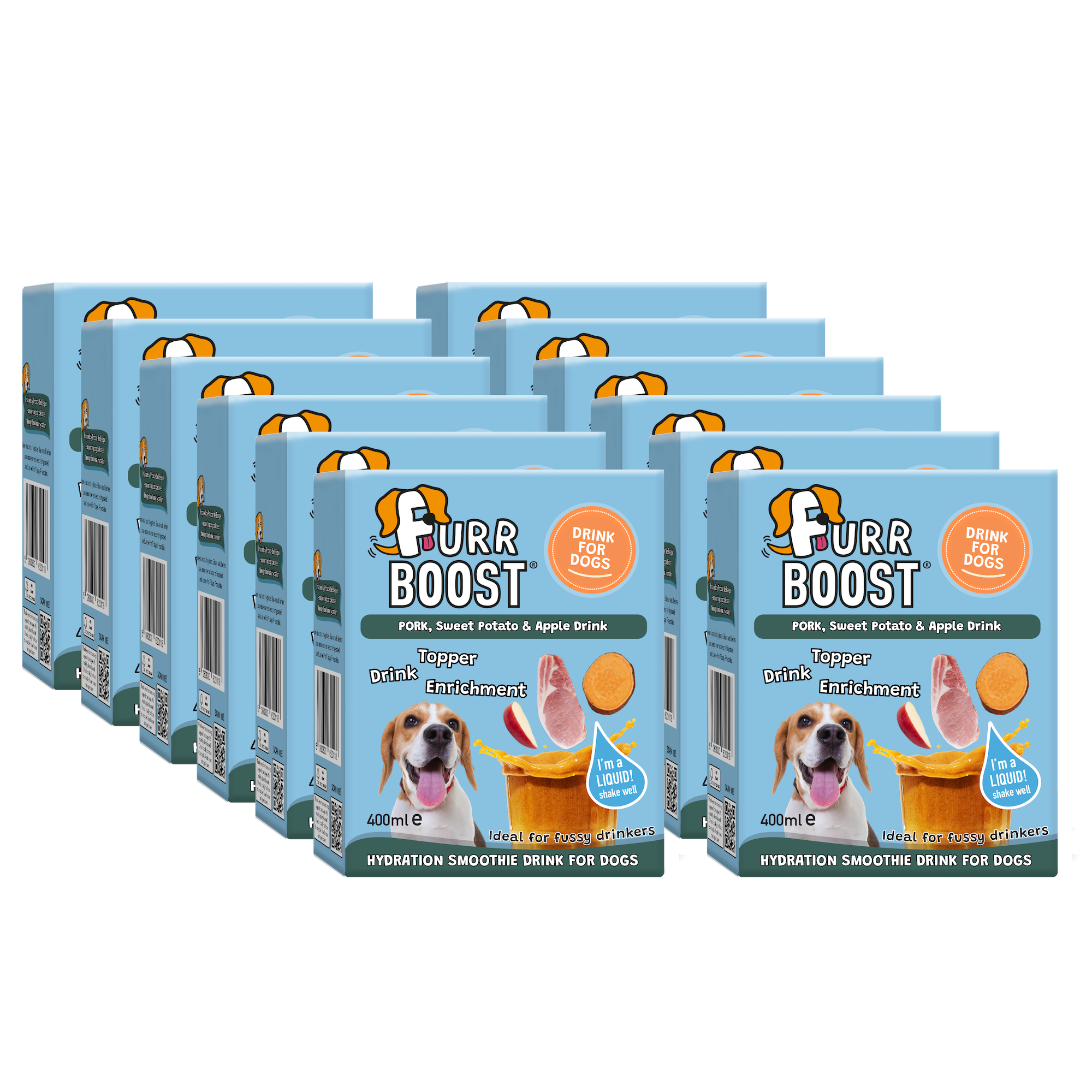 Pork, Sweet Potato and Apple | 12x400ml Case