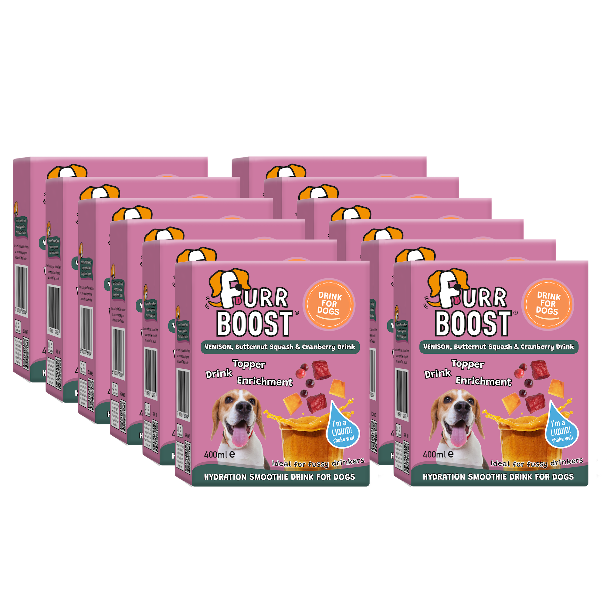 Venison, Butternut Squash and Cranberry | Case | 12x400ml